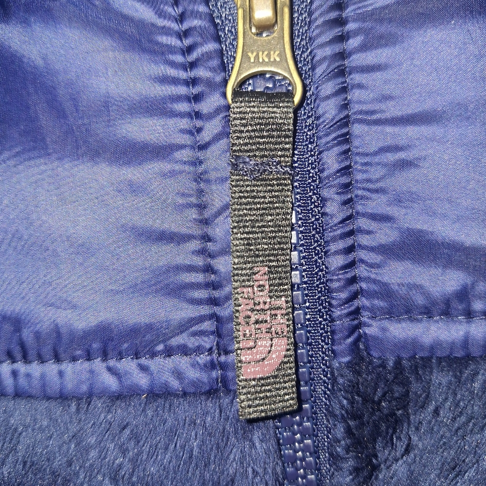 The North Face Indigo Fleece Hoodie Size Girls XLG - Picture 4 of 11